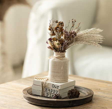 Wooden Candle Holder Tray